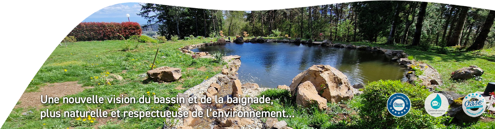 Slider exemple bassin naturel