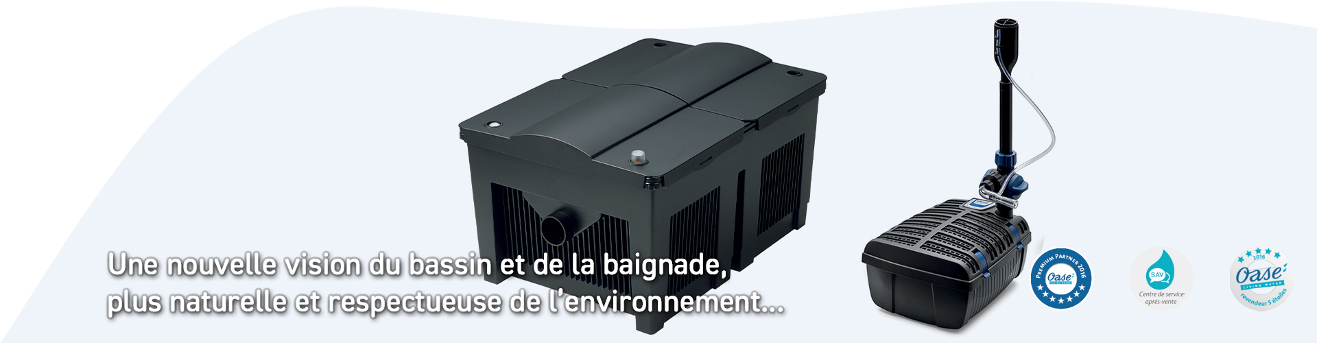 Slider filtre piscine écologique